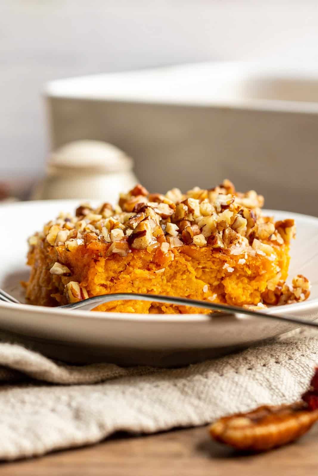 Vegan Sweet Potato Casserole