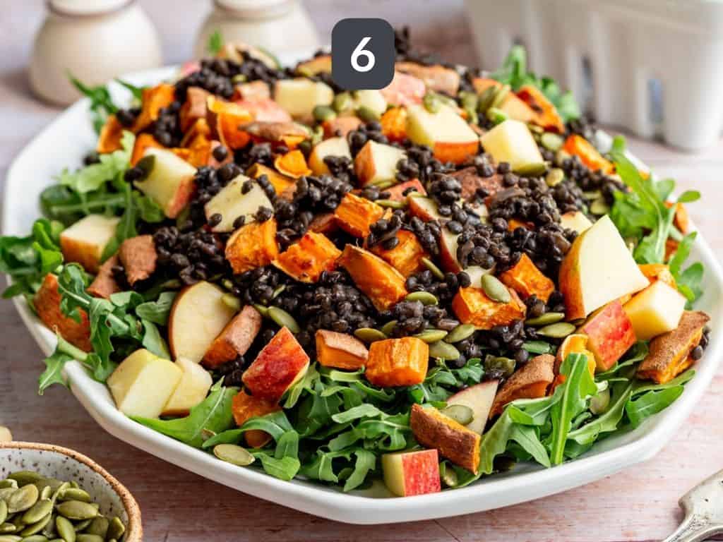 Black Lentil Salad Step 6