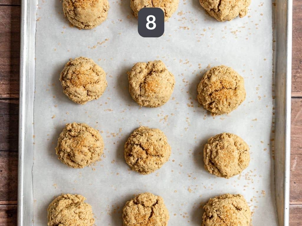 Vegan Strawberry Shortcakes Step 8 - bake.