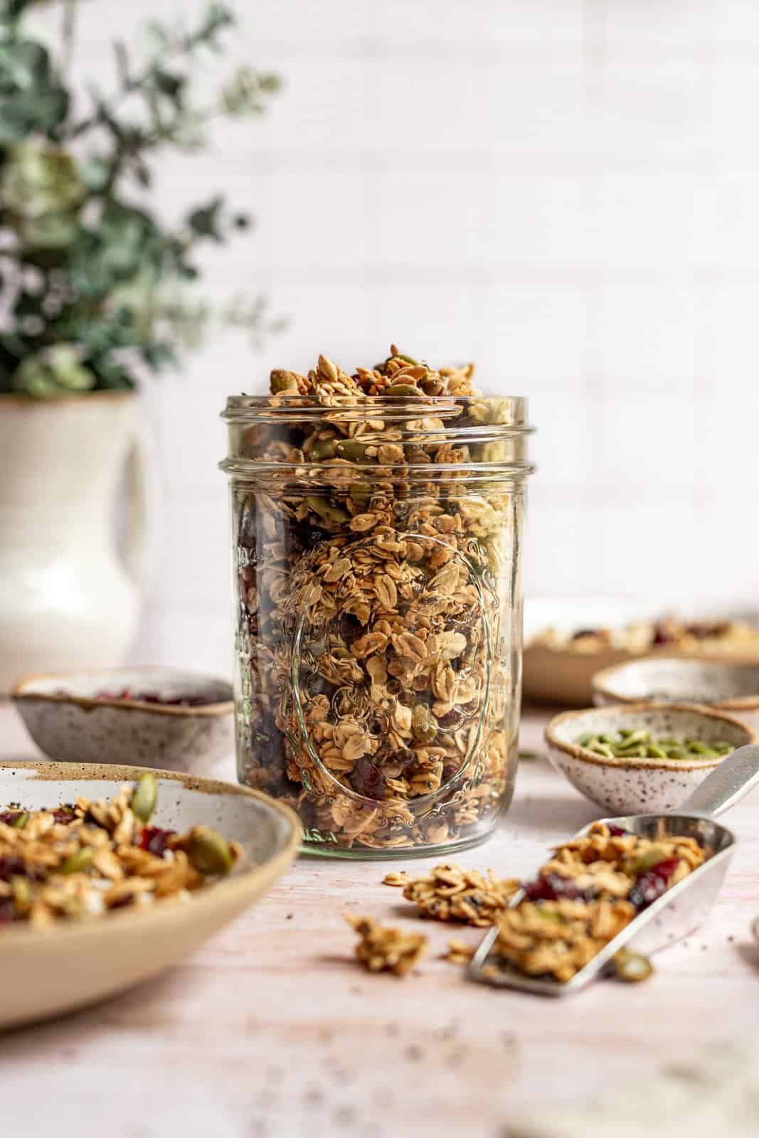 7-Ingredient Oil-Free and Nut-Free Granola