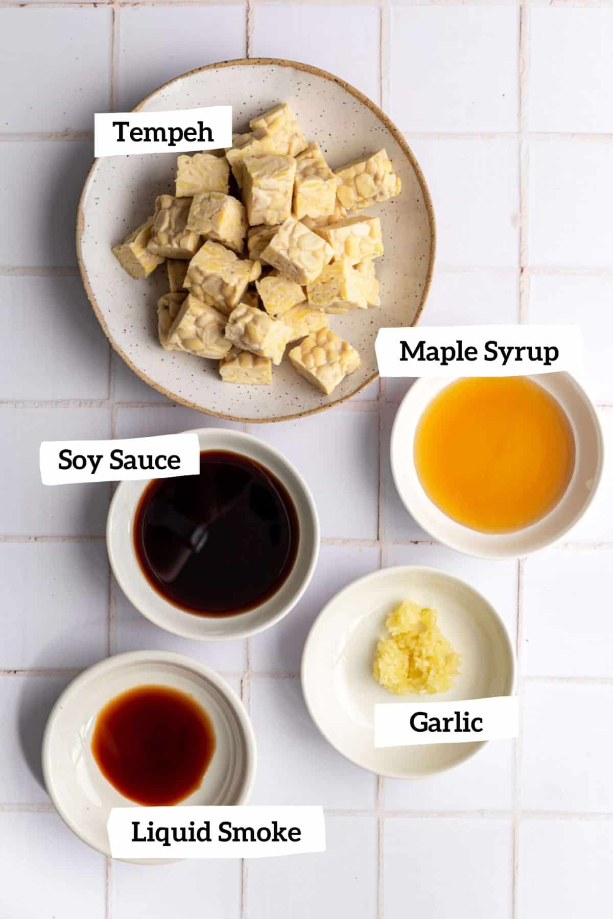 Air Fried Tempeh Ingredients