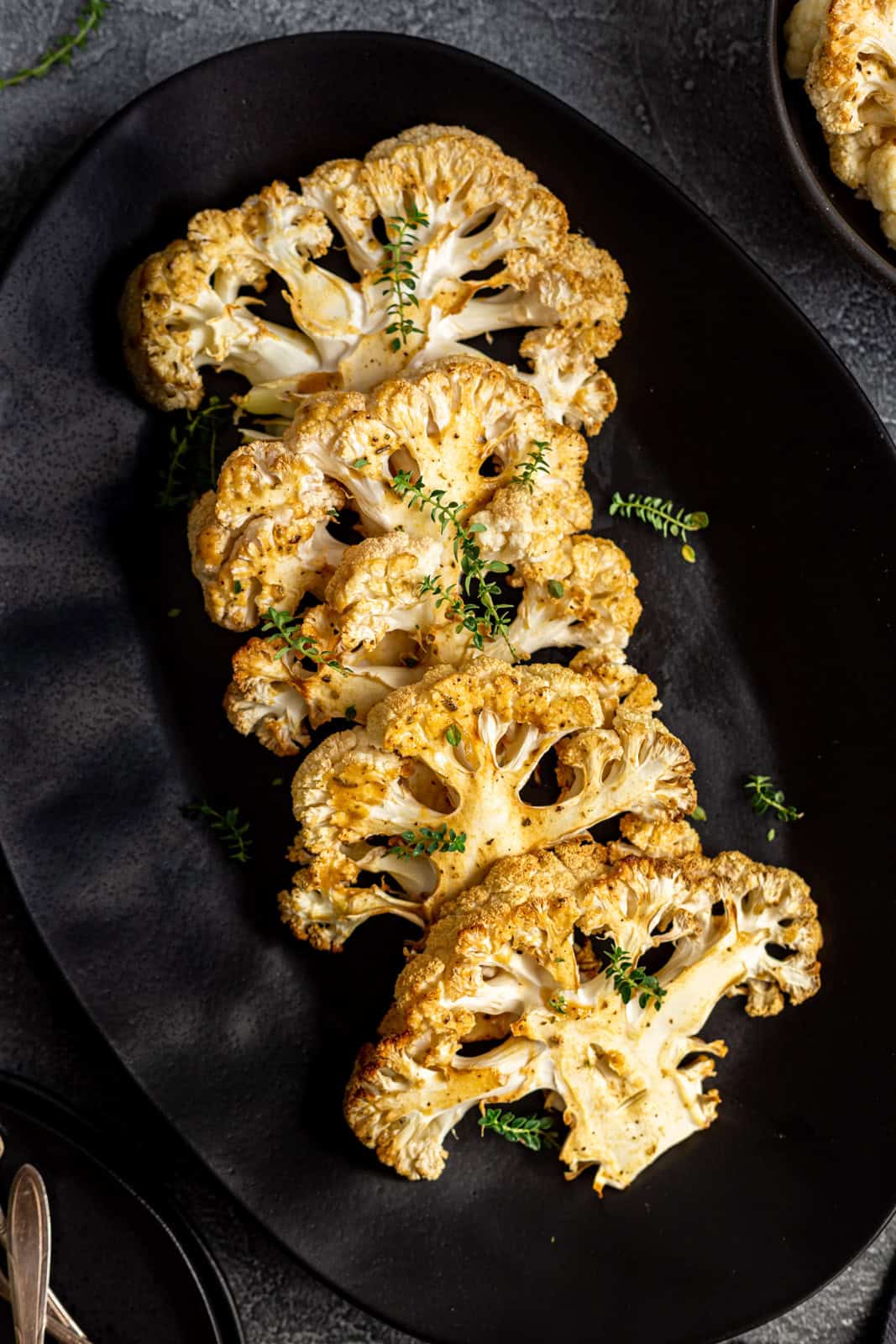 Air Fryer Cauliflower Steaks