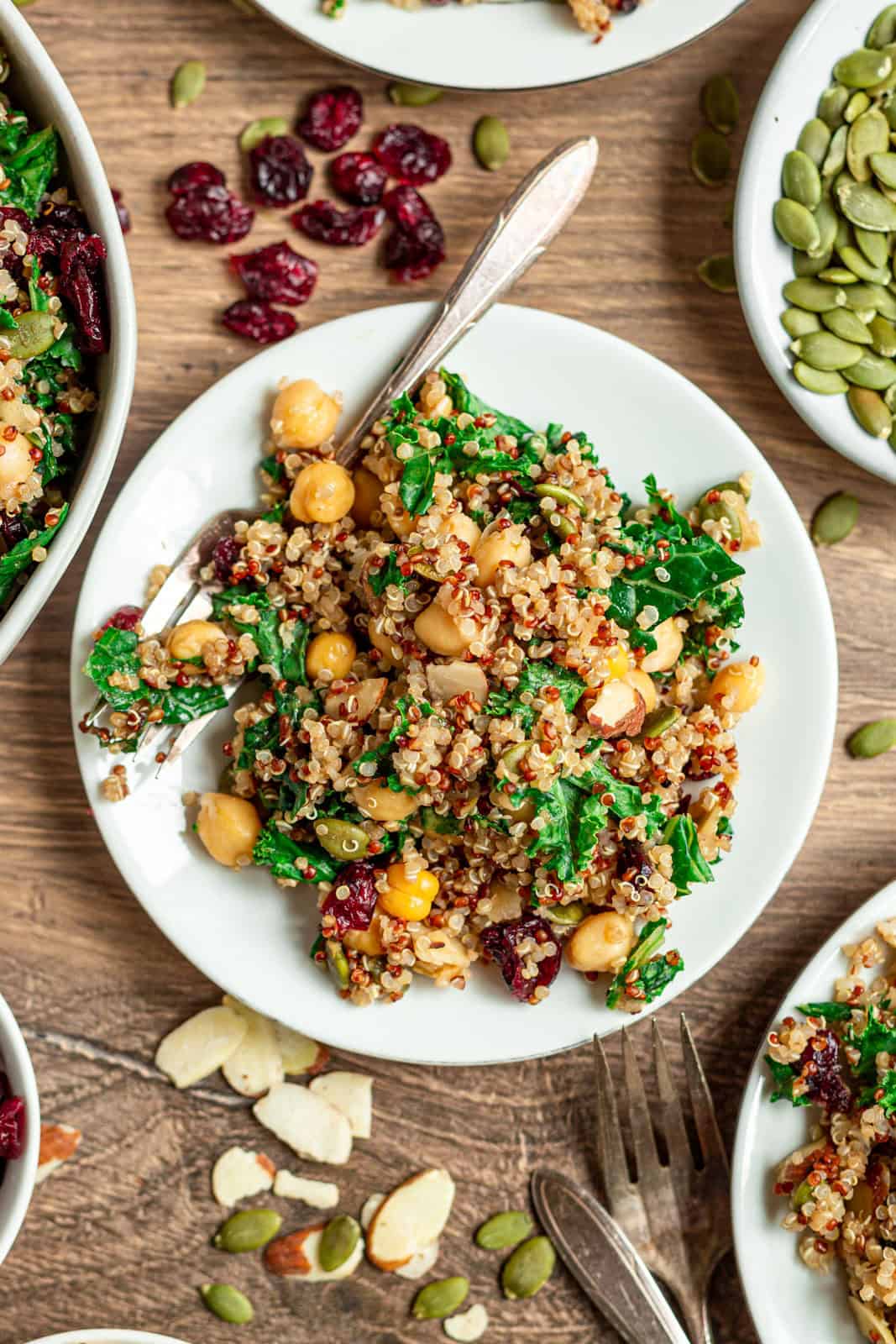 Quinoa Chickpea Salad