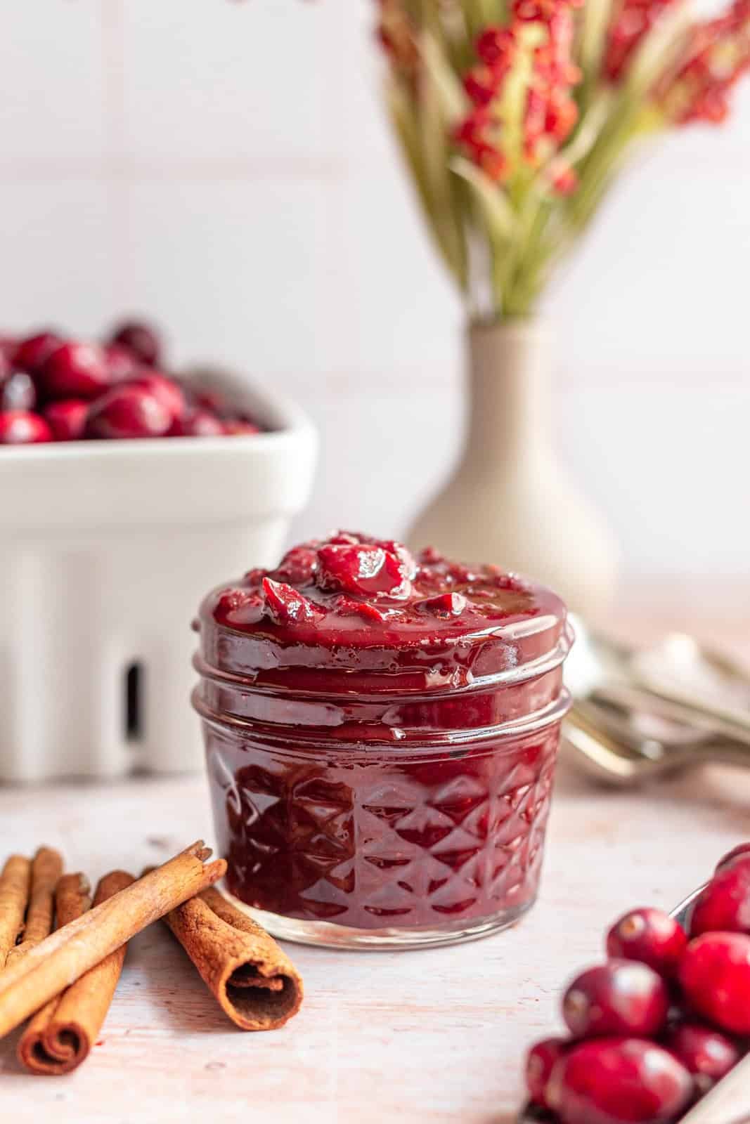 Refined Sugar Free Cranberry Sauce