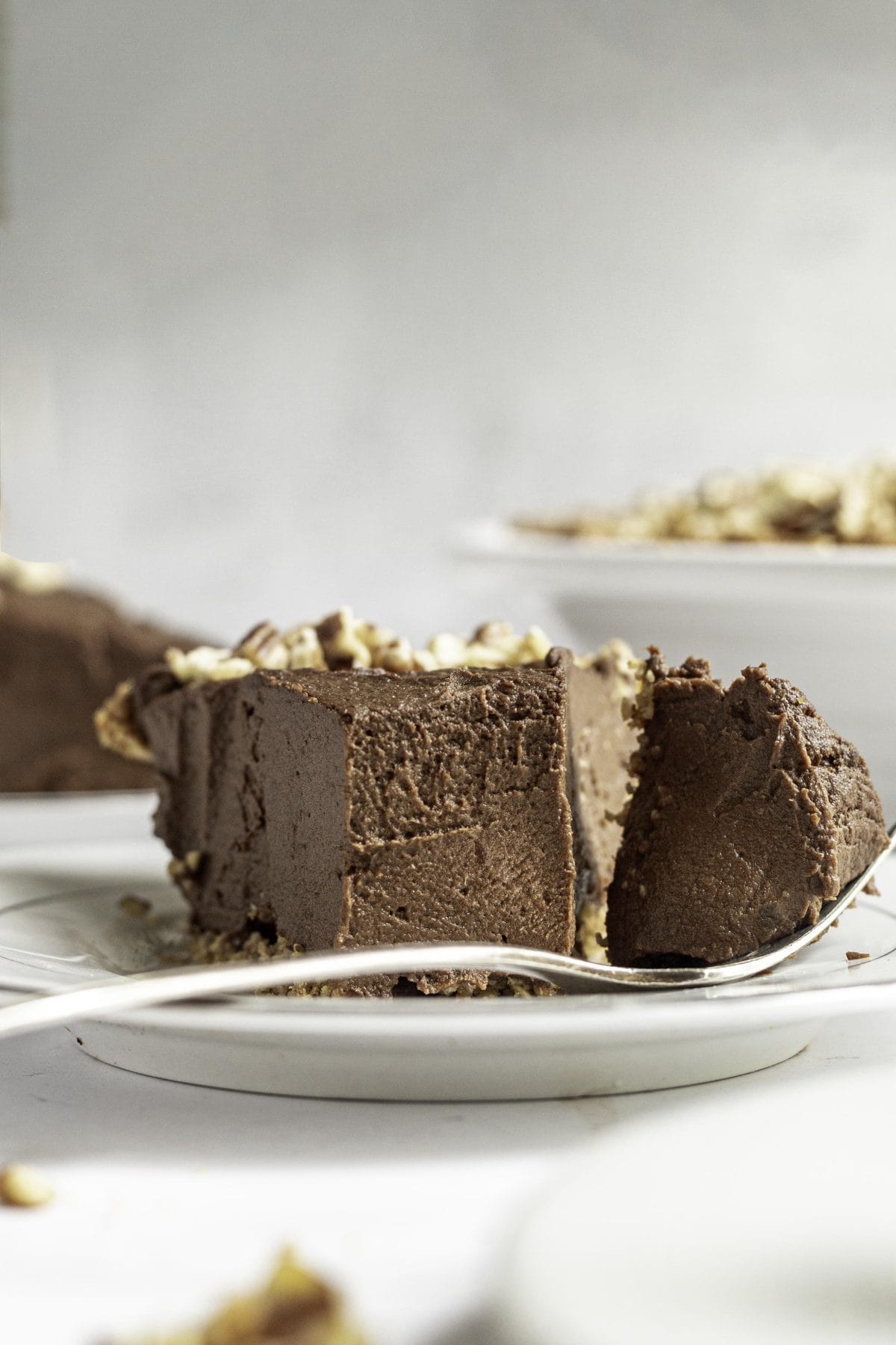 Vegan Chocolate Pie (No Tofu)