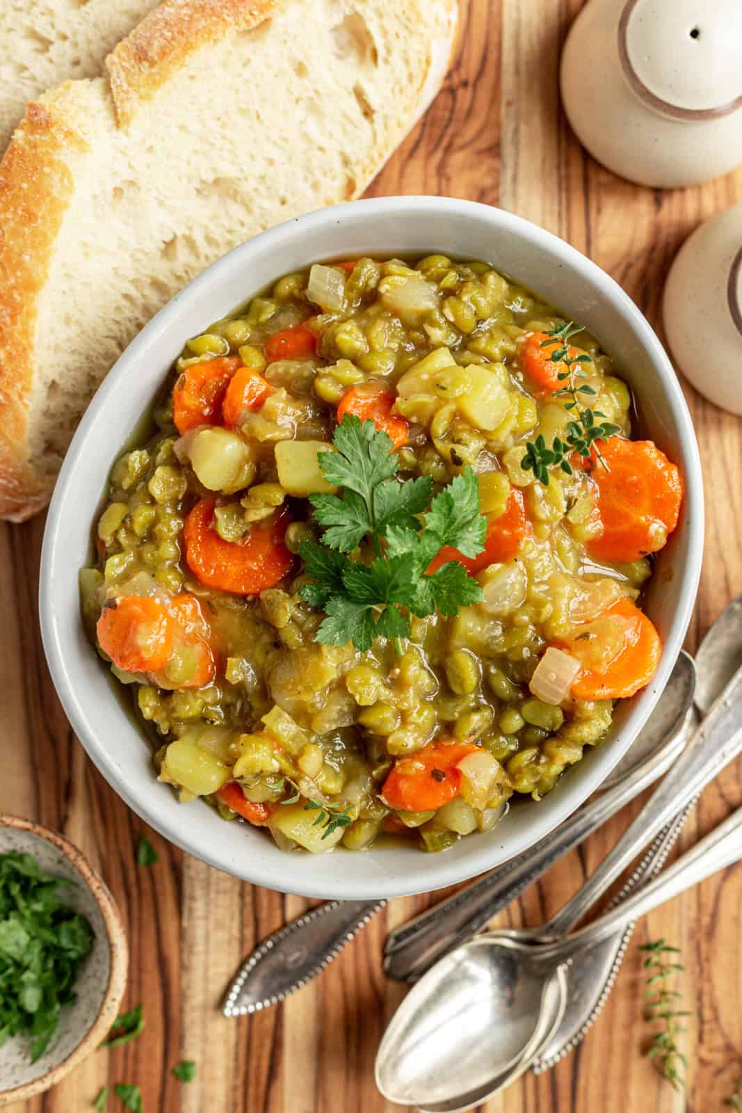 Vegan Gluten Free Split Pea Soup