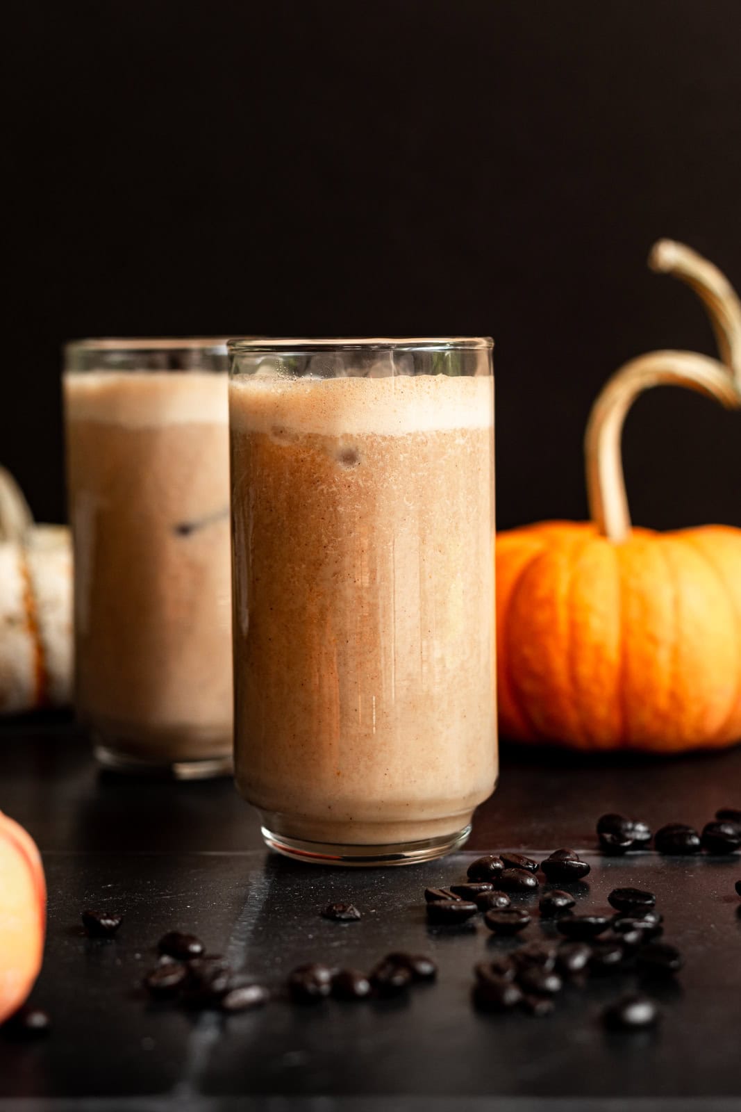 Vegan Iced Pumpkin Spice Latte