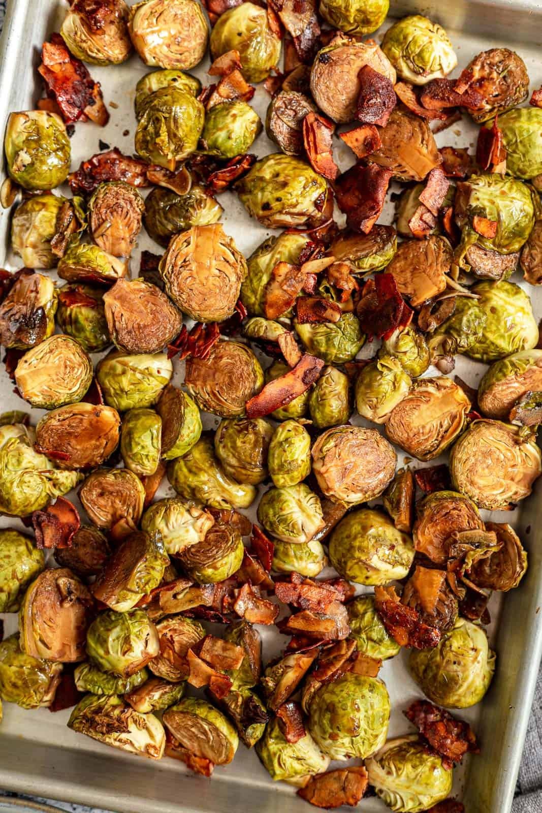 Maple Balsamic Brussels Sprouts