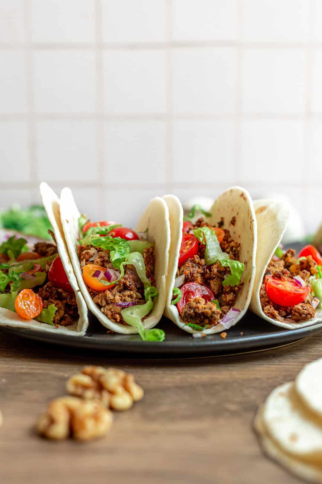 Mushroom Walnut Taco Meat