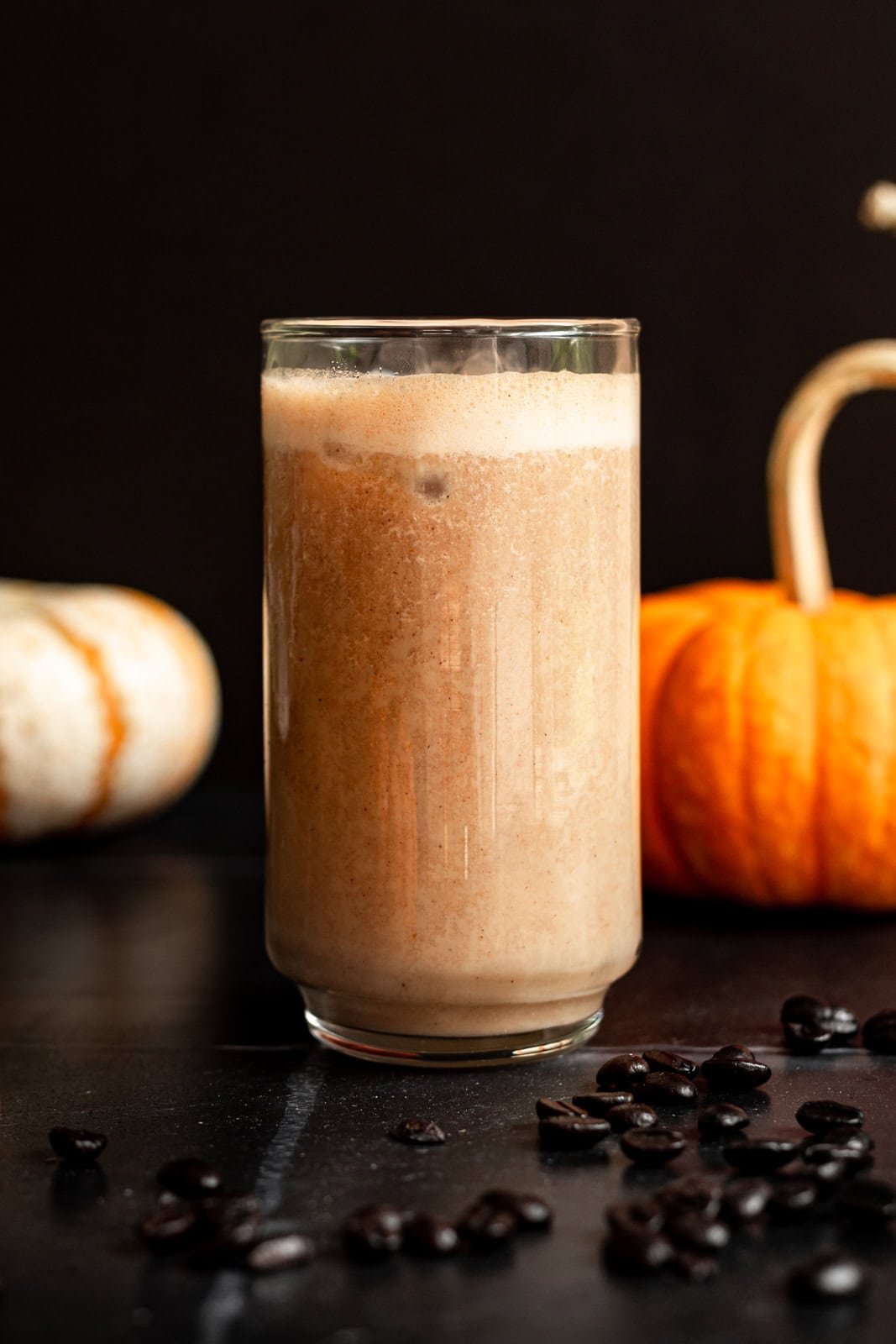 Vegan Iced Pumpkin Spice Latte