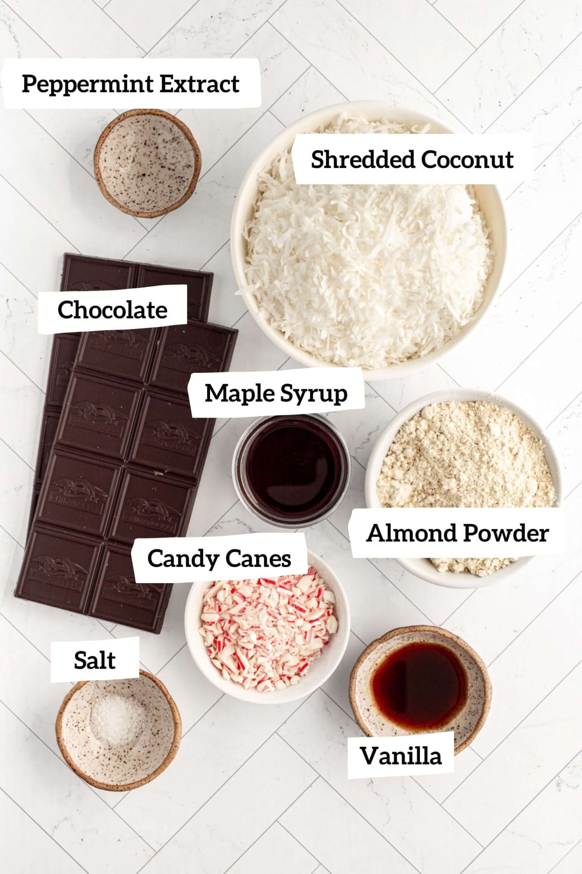 Vegan Peppermint Patties Ingredients