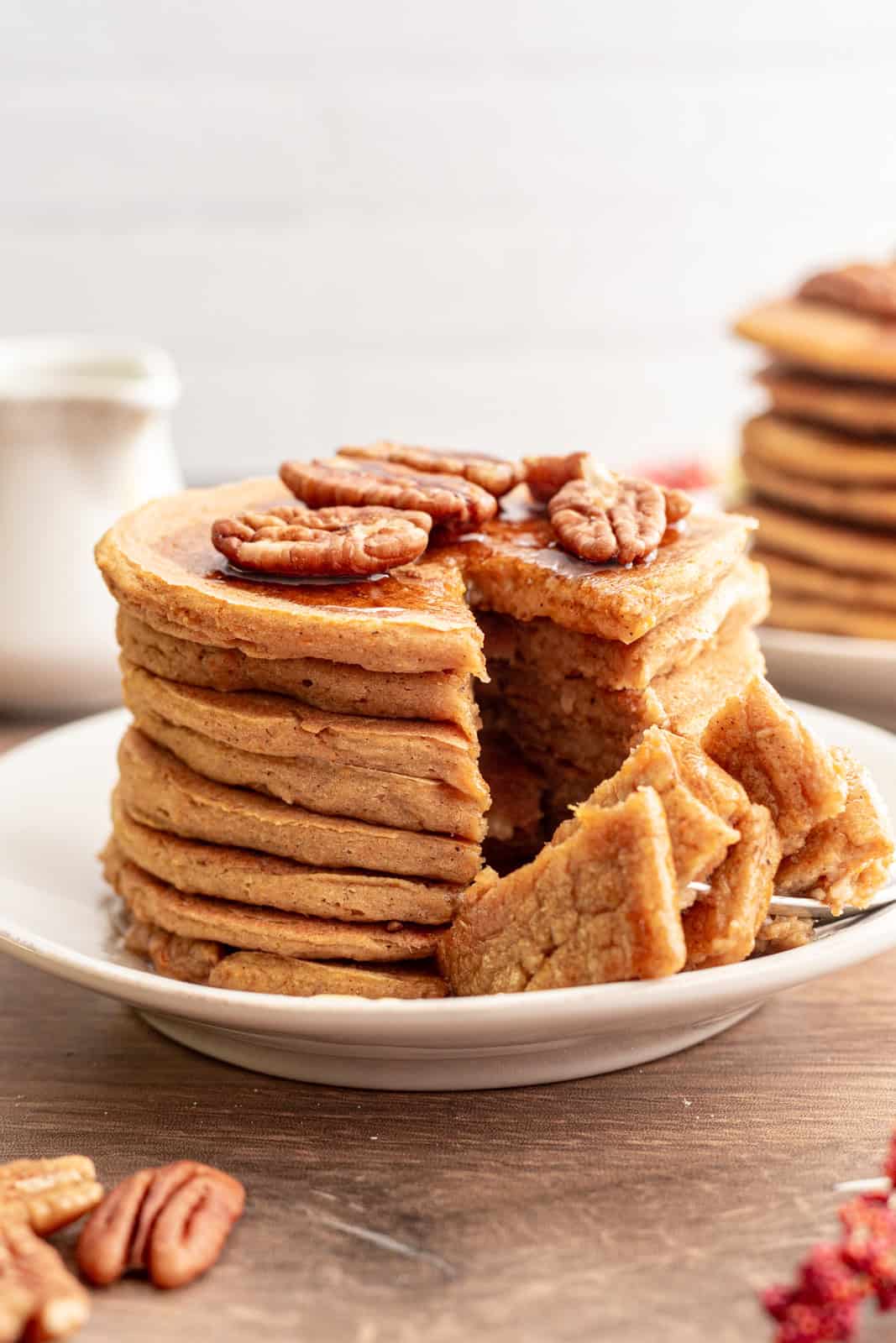 Vegan Sweet Potato Pancakes