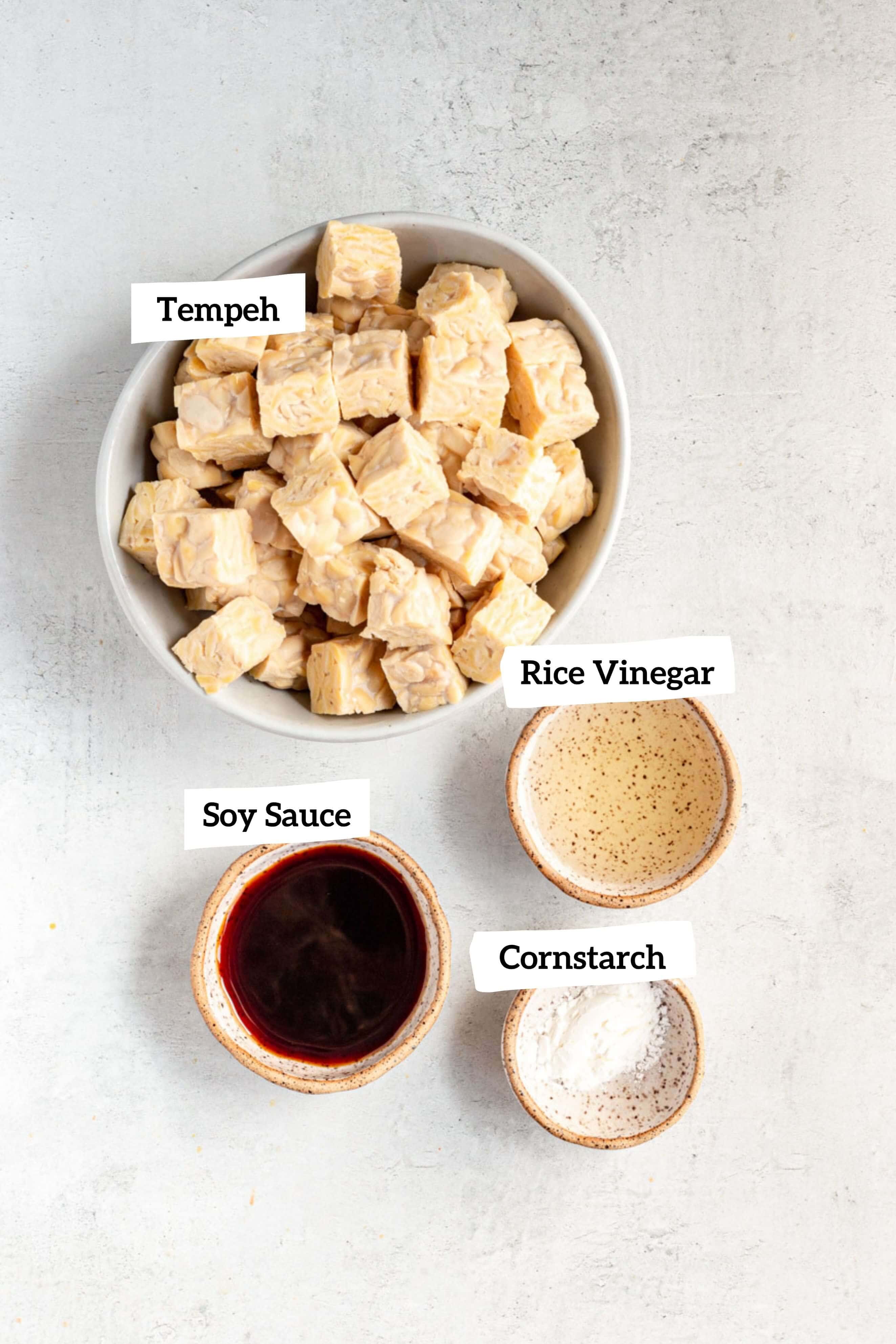 Kung Pao Tempeh Ingredients