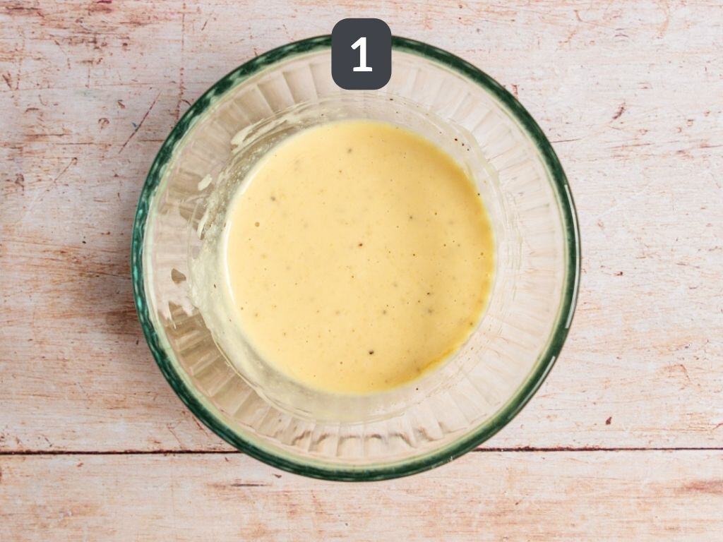 Vegan Kale Apple Slaw Step 1