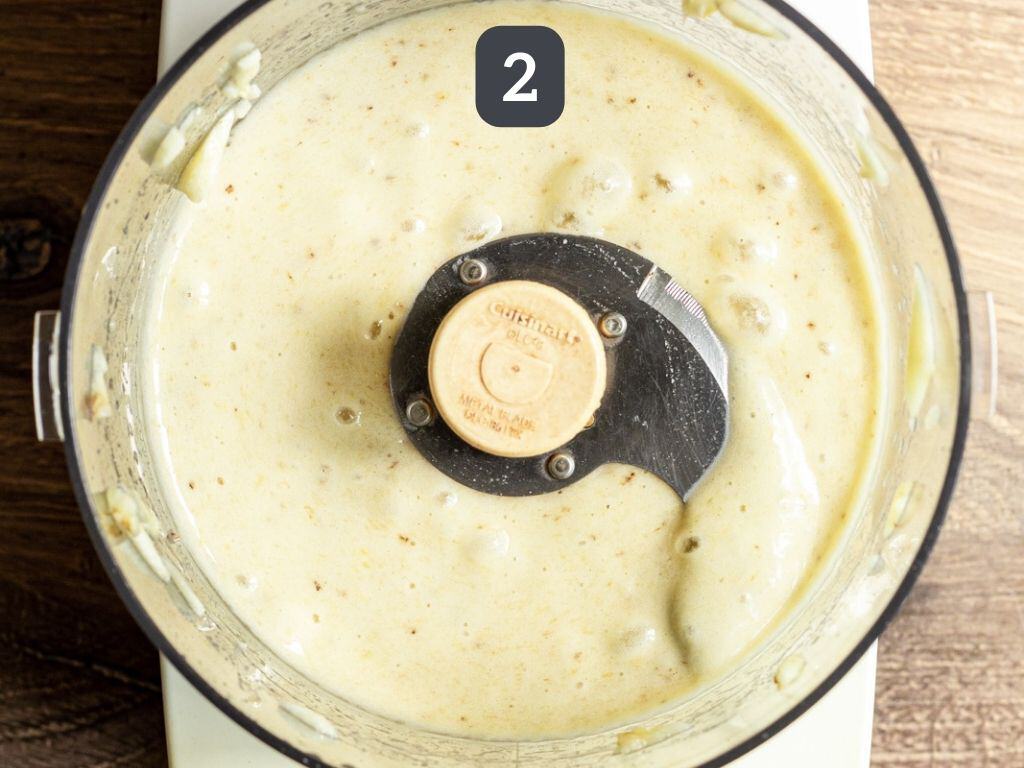 Vegan Pumpkin Banana Bread Step 2