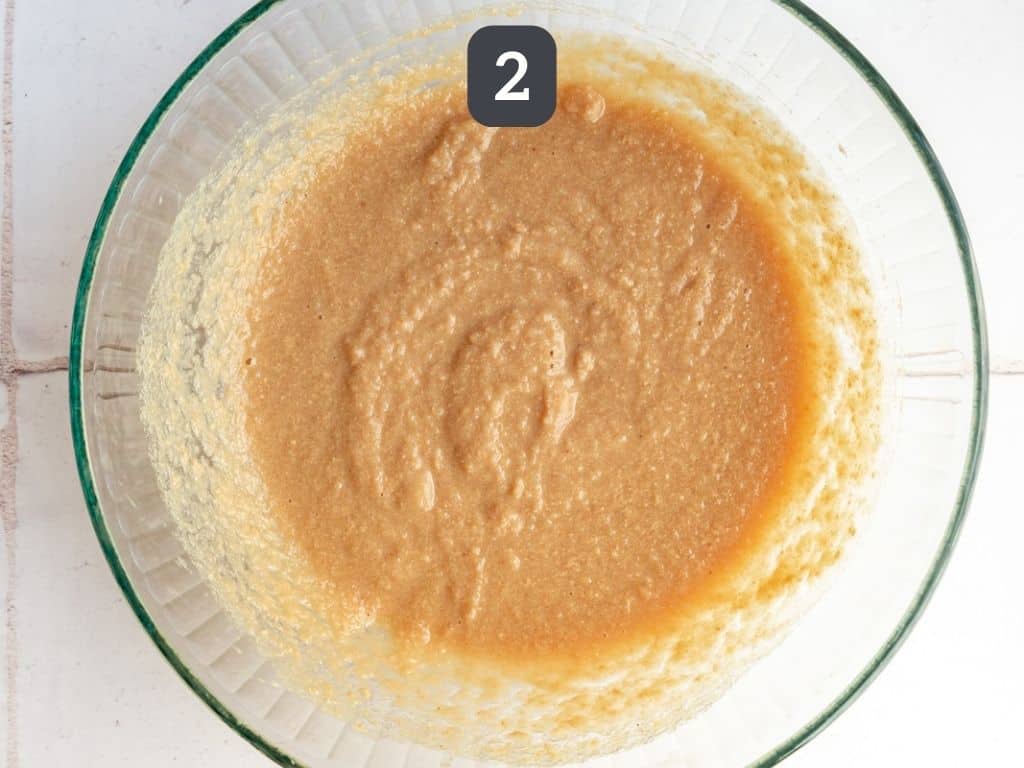 Vegan Raspberry Muffins Step 2 wet ingredents