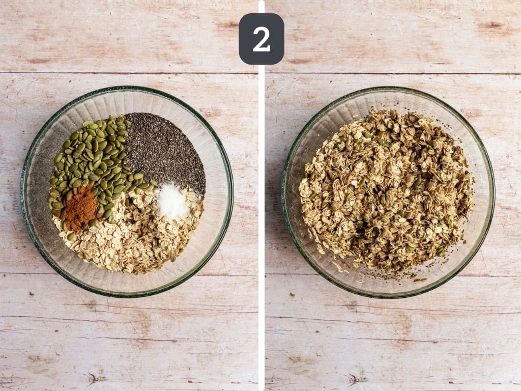 7-Ingredient Oil-Free and Nut-Free Granola Step 2