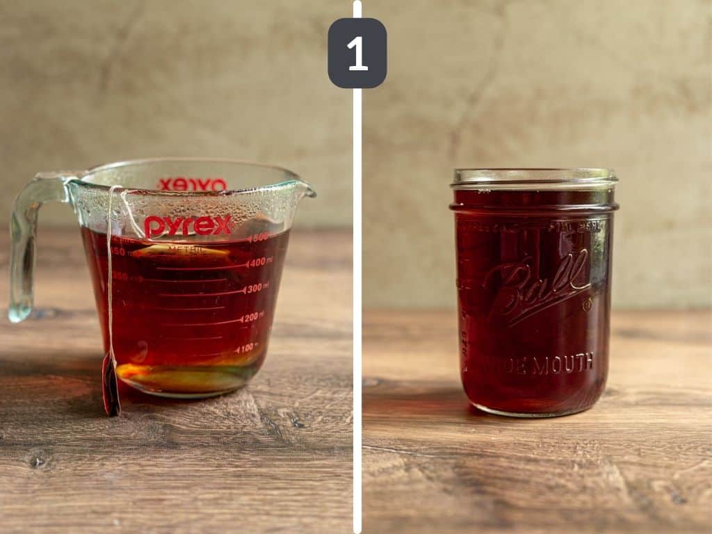 Old Fashioned Mocktail Step 1