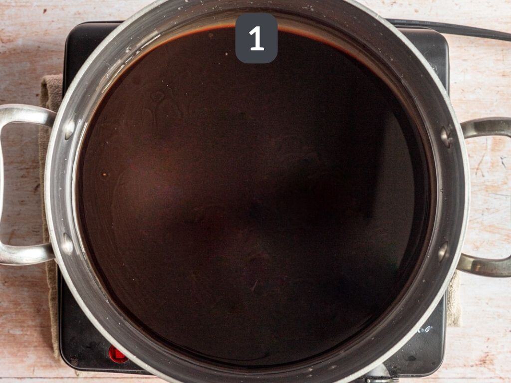 Refined Sugar Free Cranberry Sauce Step 1