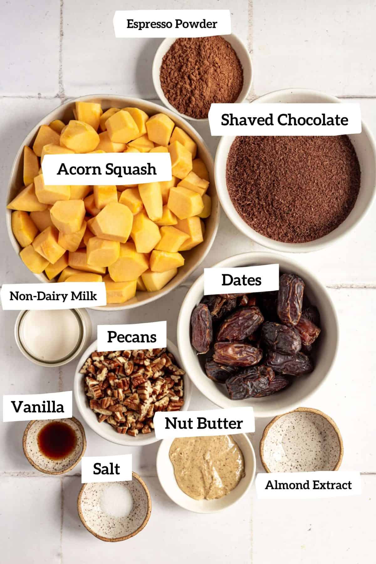 Vegan Chocolate Pie Filling Ingredients