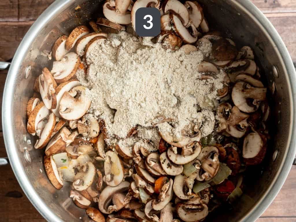 Vegan Cream of Mushroom Soup Step 3
