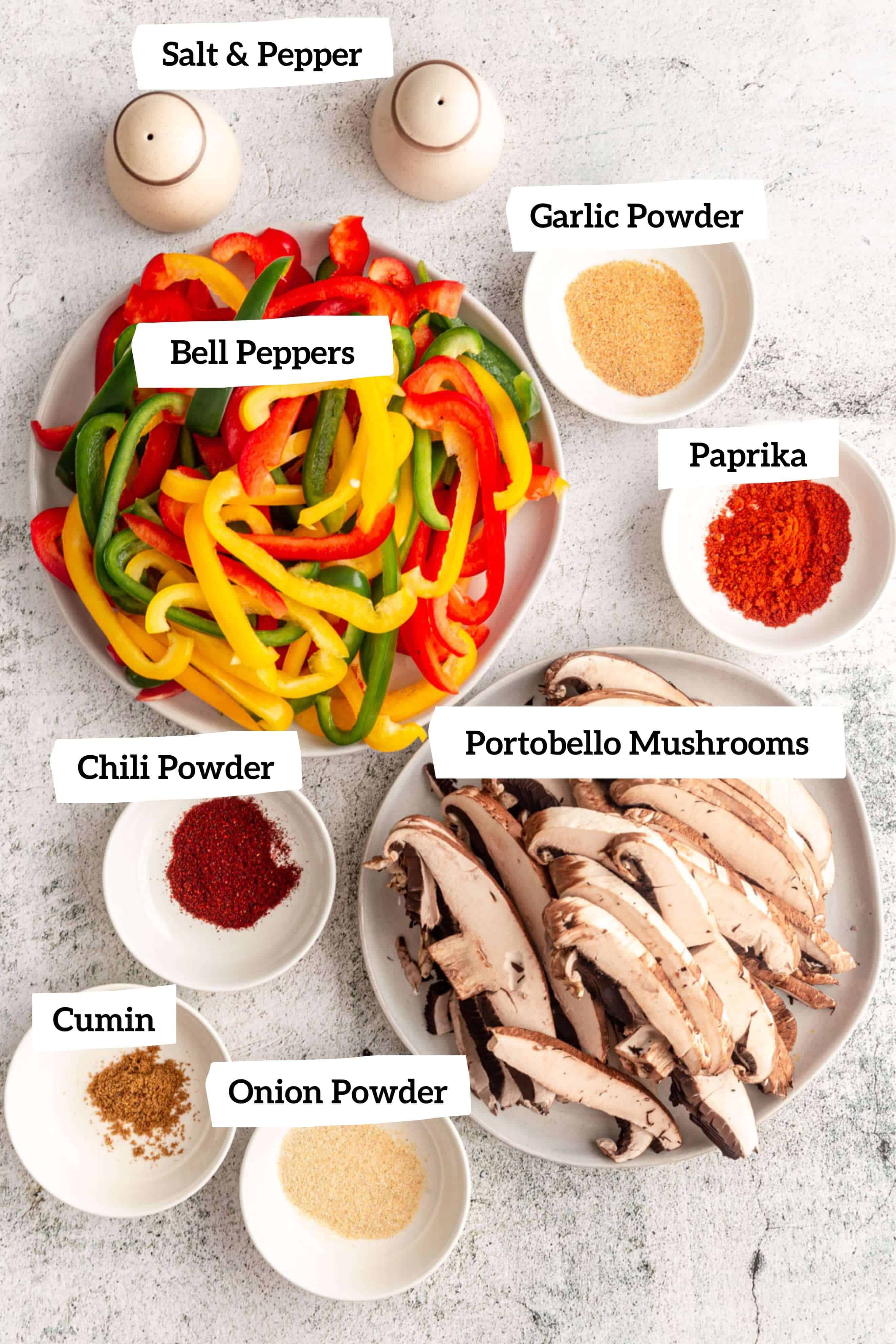 Vegan Fajita Meat Ingredients