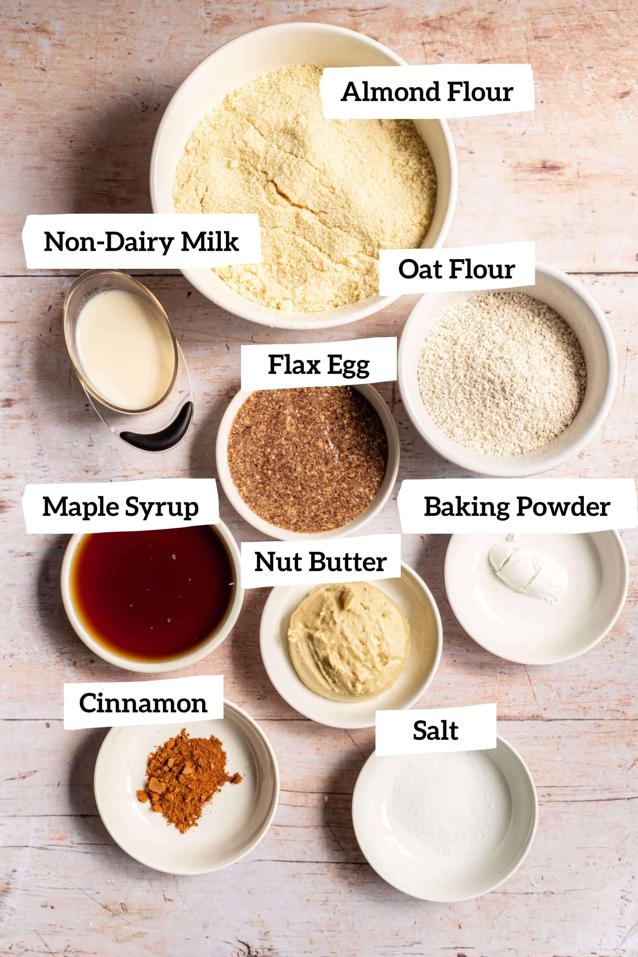 Vegan Gluten-Free Apple Cobbler Crust Ingredients