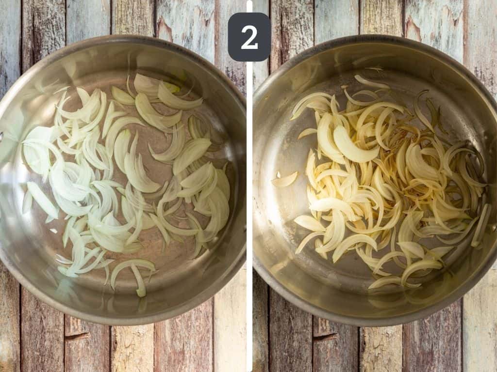 Vegan Gluten Free Mushroom Stroganoff Step 2