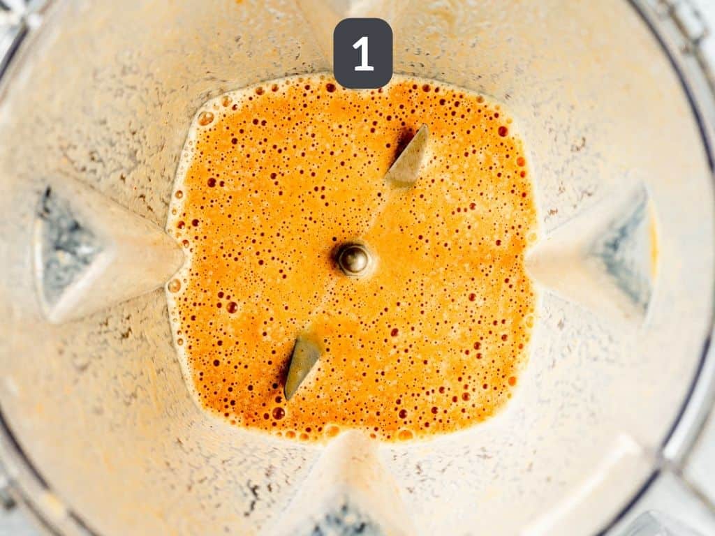 Vegan Iced Pumpkin Spice Latte Step 1