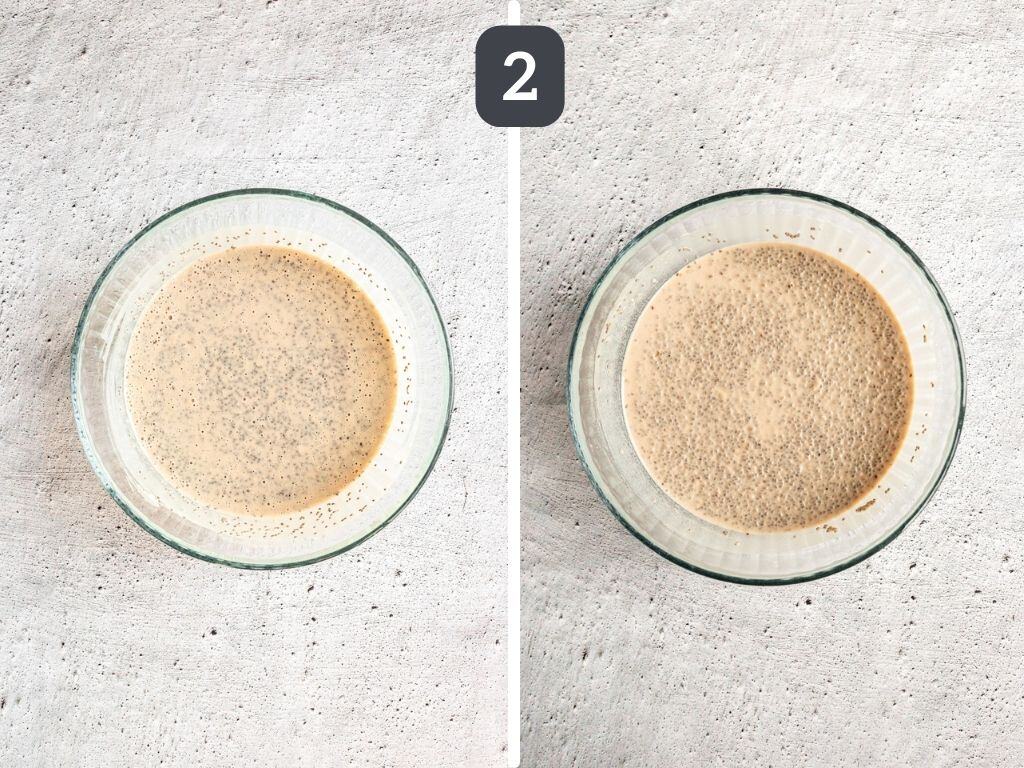 Chia Protein Pudding Step 2