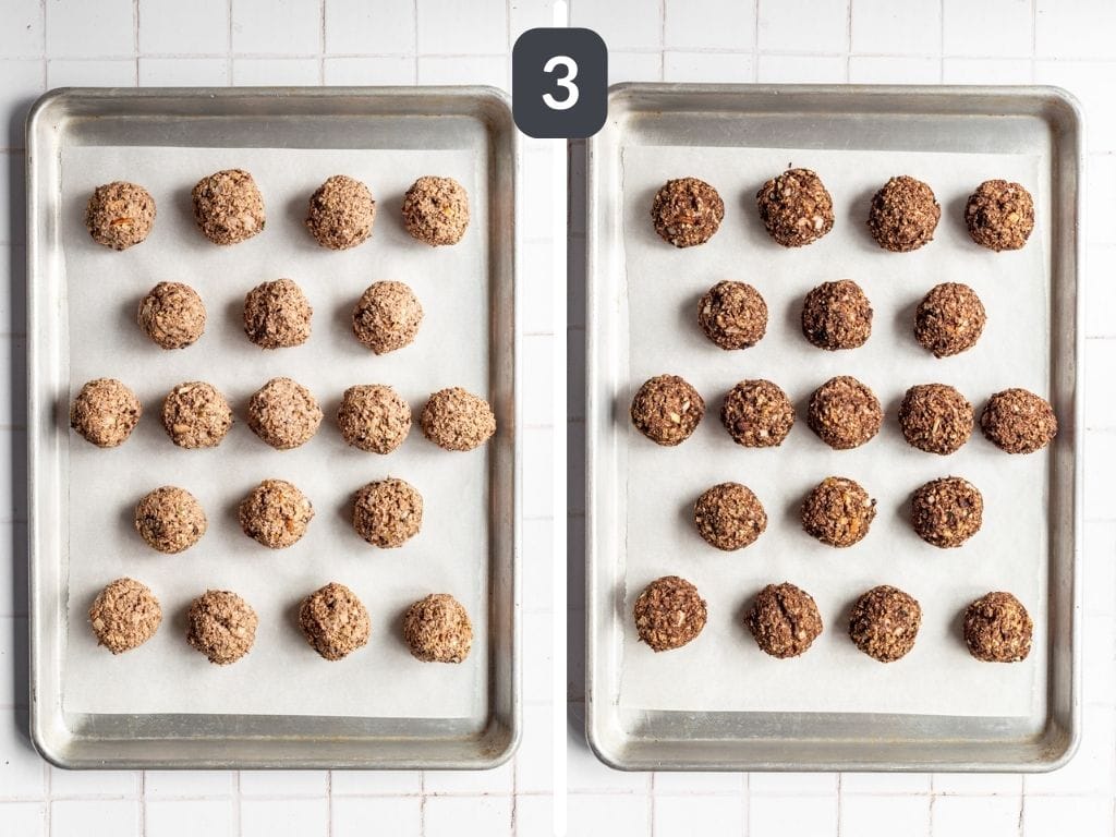 Oil-Free Vegan Meatballs Step 3