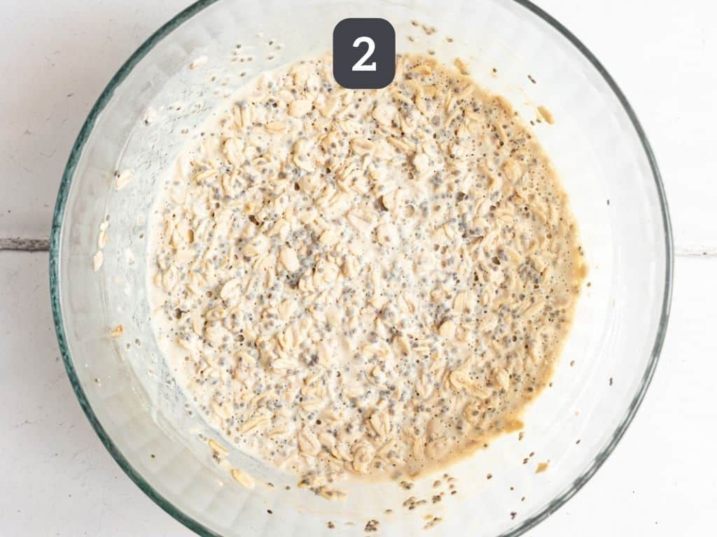 Protein Powder Overnight Oats Step 2