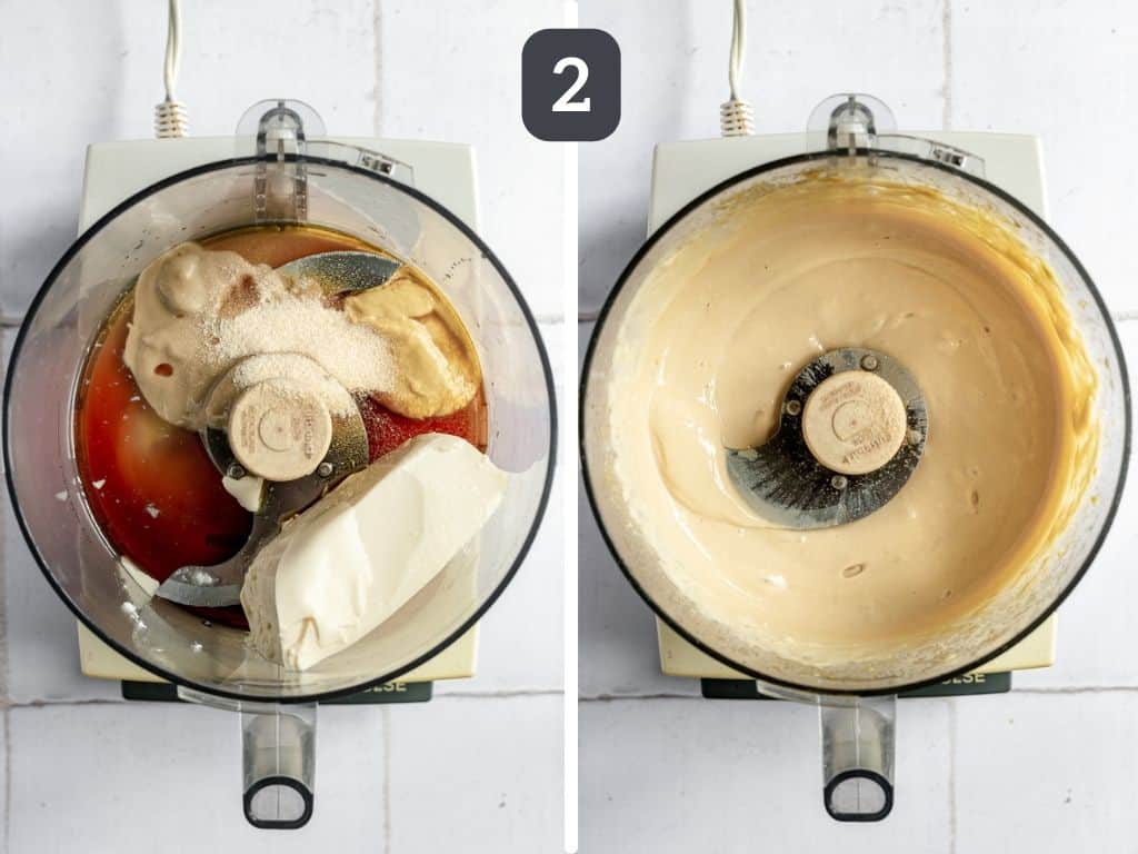 Vegan Broccoli Salad Step 2 - make the mayo.