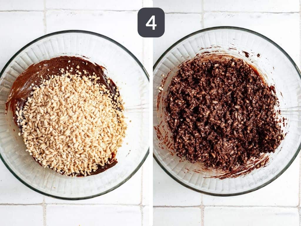 Vegan Crunch Bars Step 4