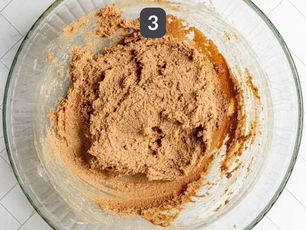 Vegan Kitchen Sink Cookies Step 3 - mix in the dry ingredients.