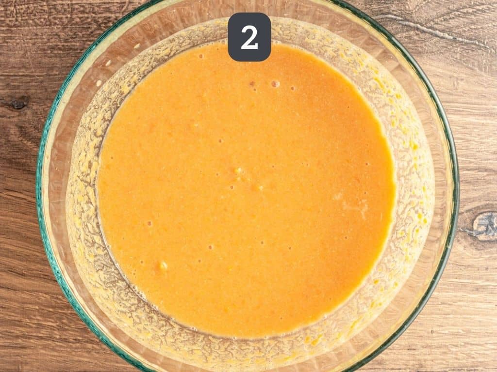 Vegan Sweet Potato Pancakes Step 2