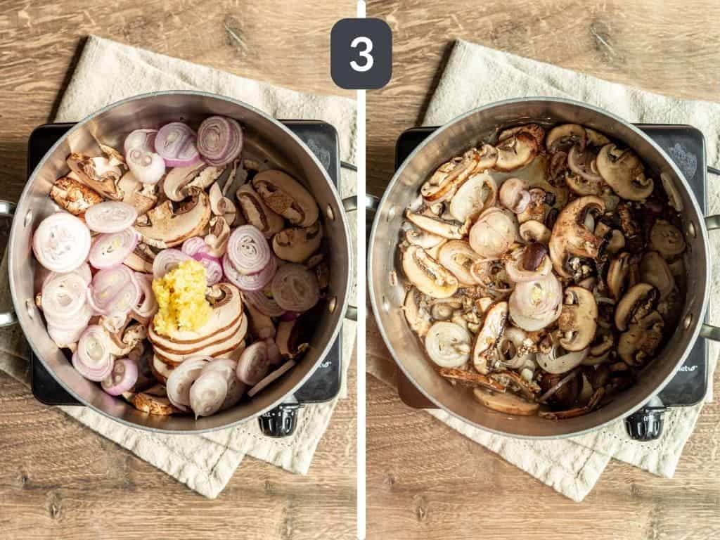 Vegan Wild Rice Stuffed Acorn Squash Step 3