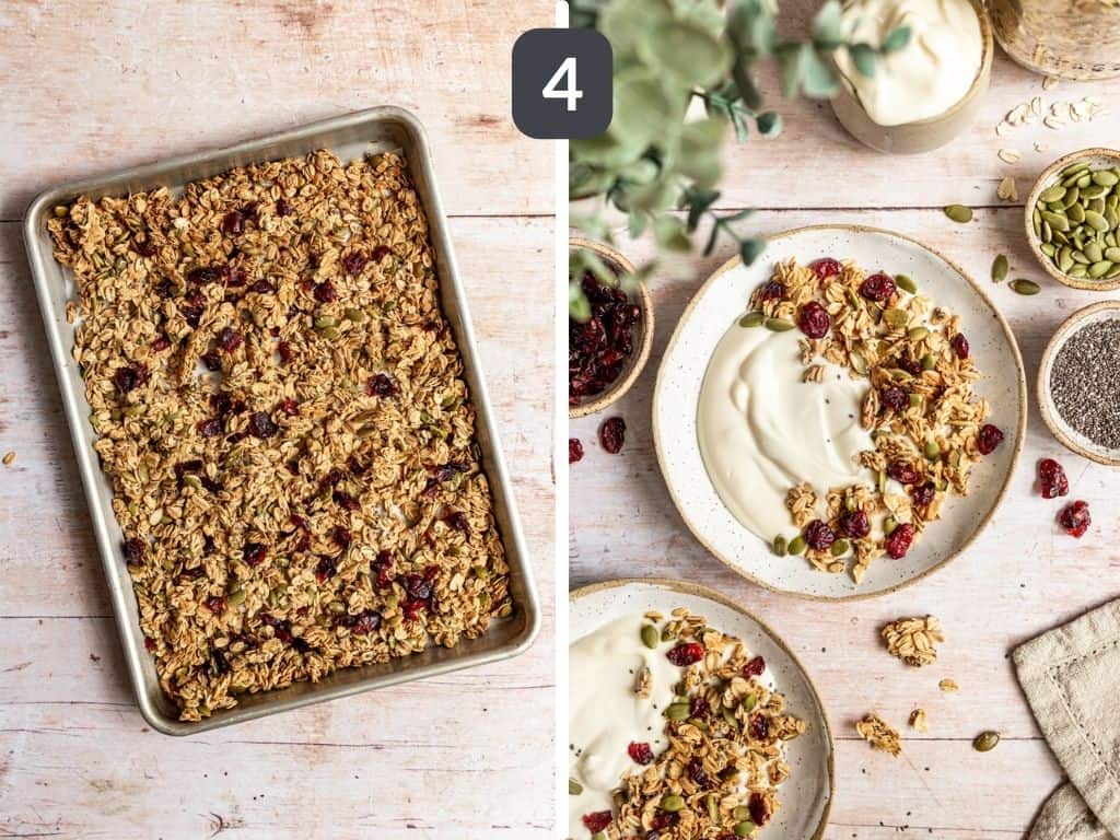 7-Ingredient Oil-Free and Nut-Free Granola Step 4