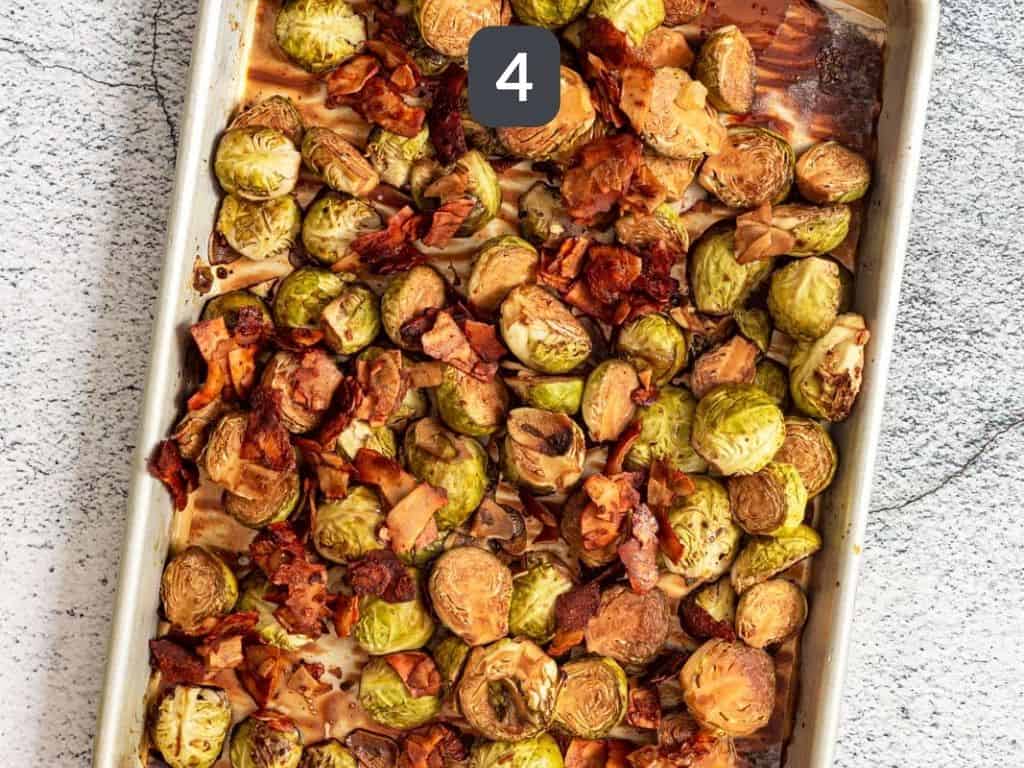 Maple Balsamic Brussels Sprouts