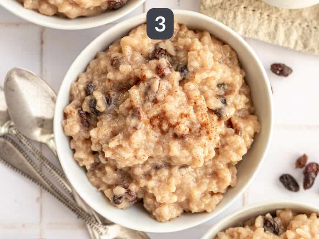 Oat Milk Rice Pudding Step 3