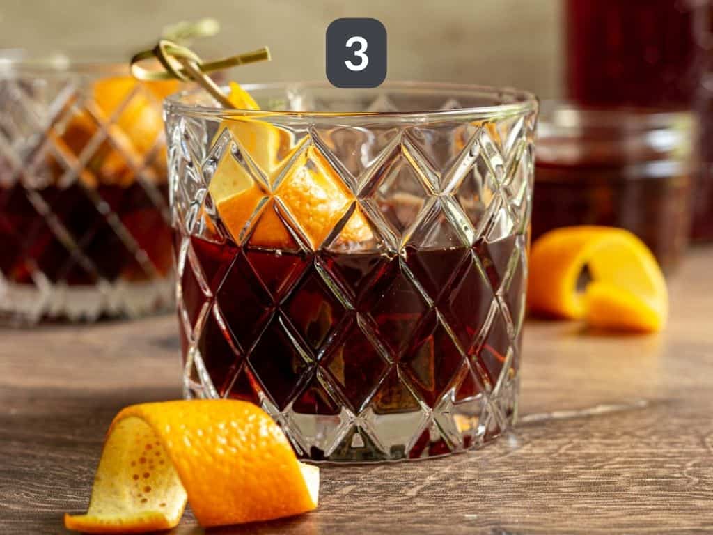 Old Fashioned Mocktail Step 4