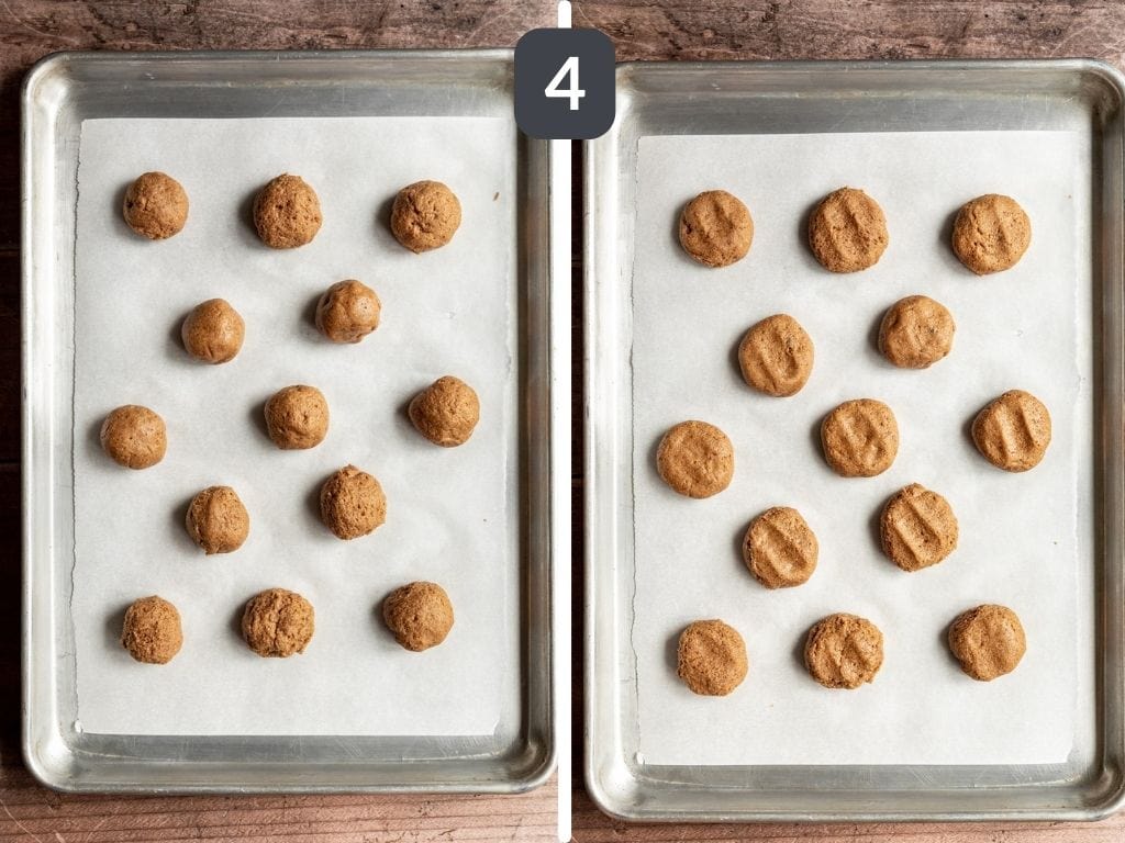 Vegan Chocolate Filled Cookies Step 4