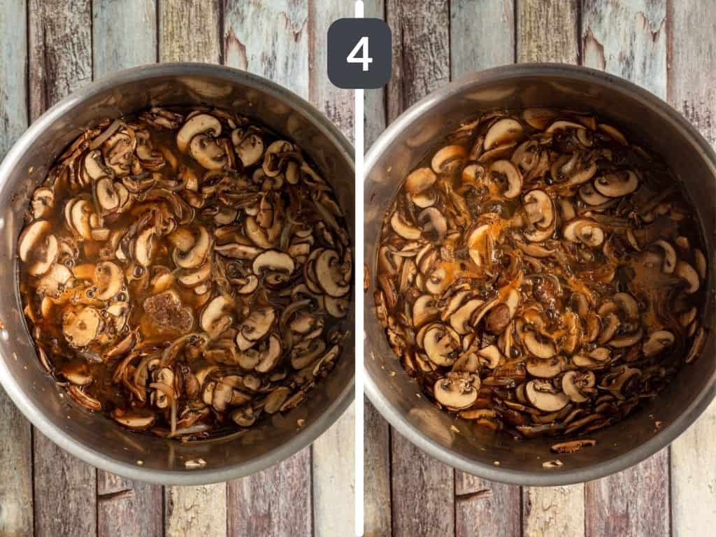 Vegan Gluten Free Mushroom Stroganoff Step 4