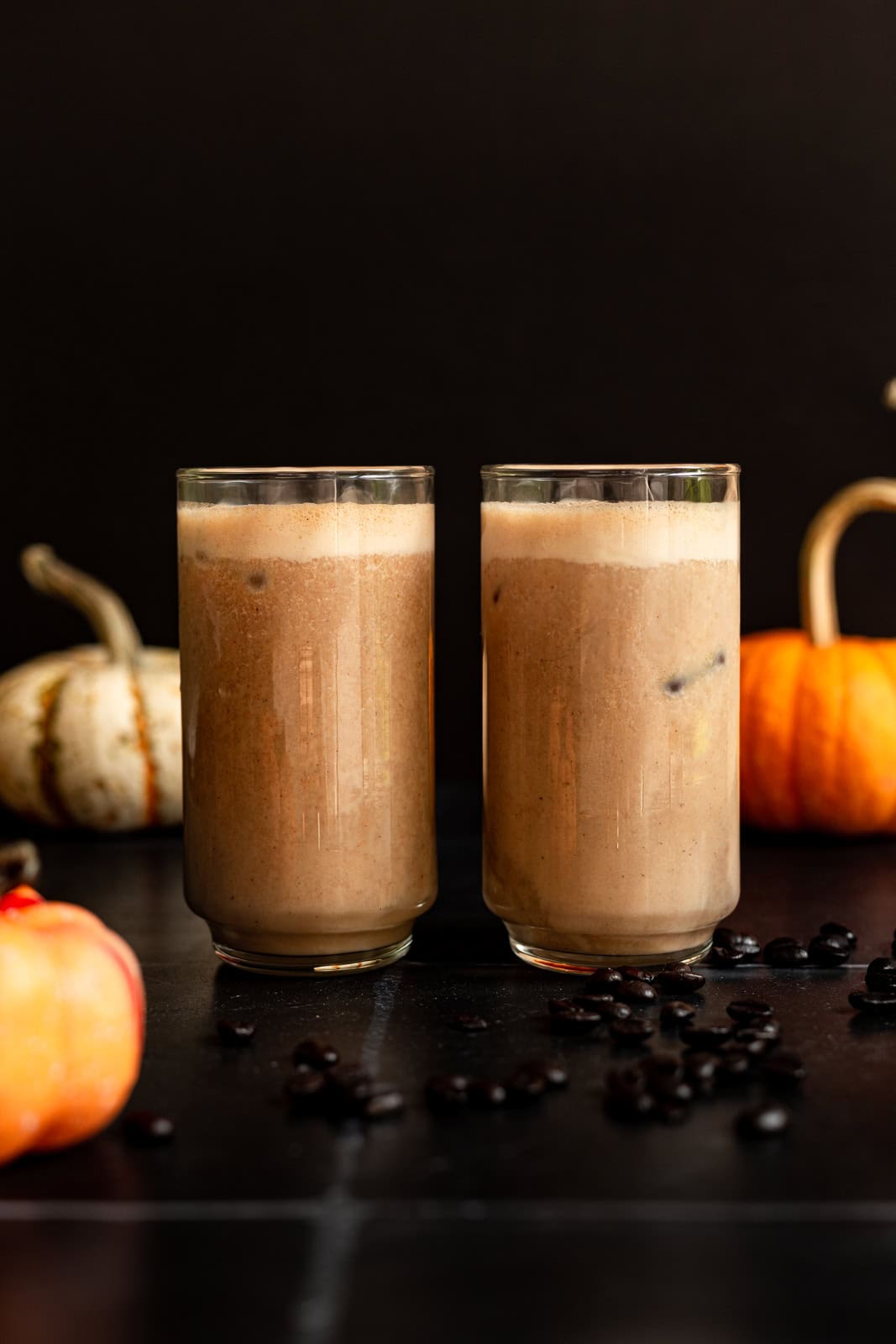 Vegan Iced Pumpkin Spice Latte