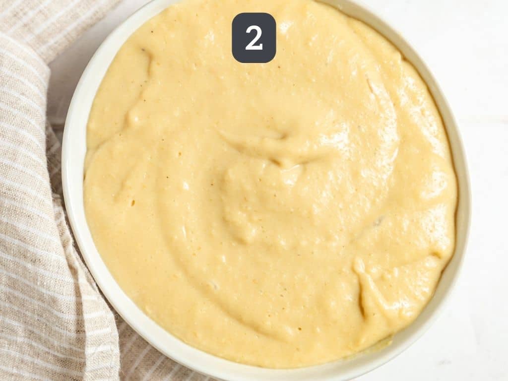 Vegan Margherita Pizza Step 2 - prepare the mozzarella.