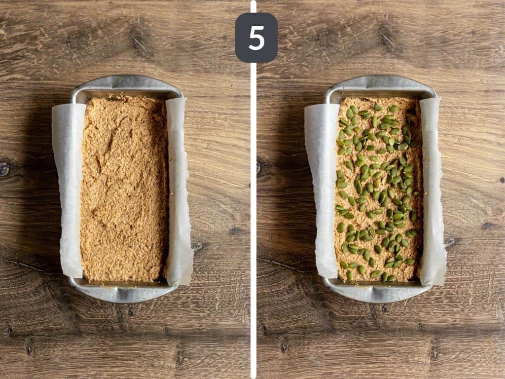 Vegan Pumpkin Banana Bread Step 5