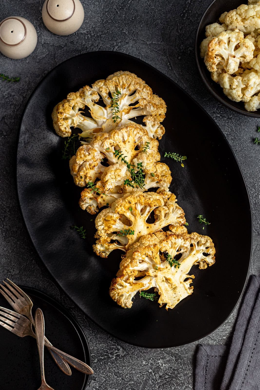 Air Fryer Cauliflower Steaks