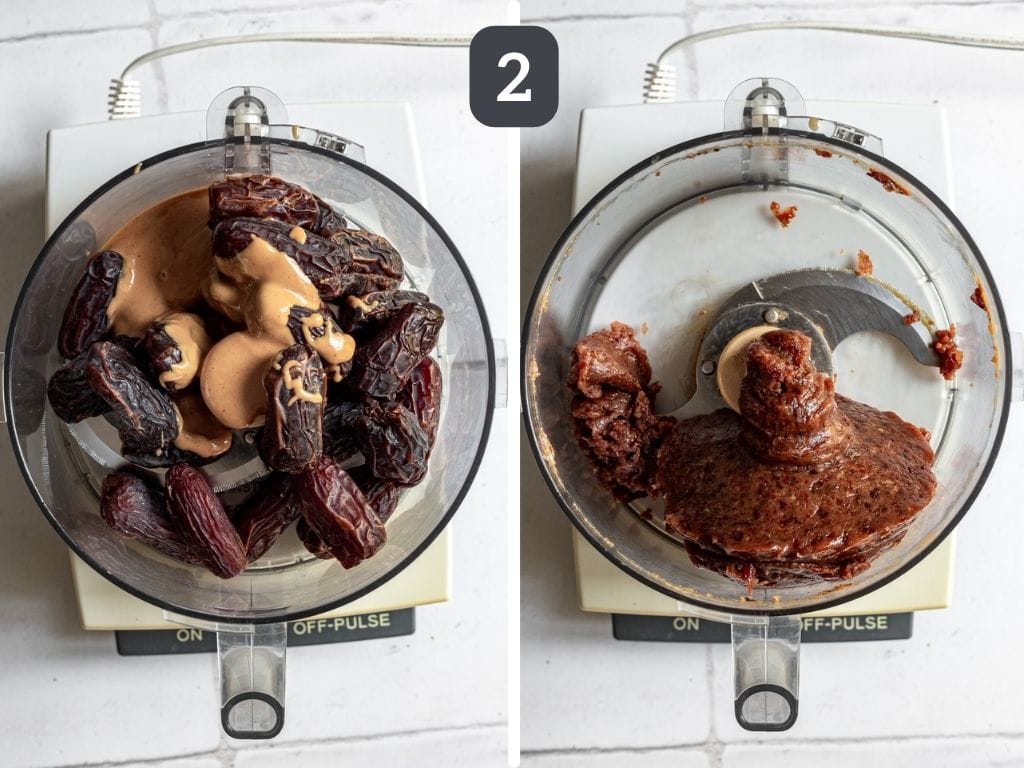 Healthy Vegan Snickers Bars Step 2