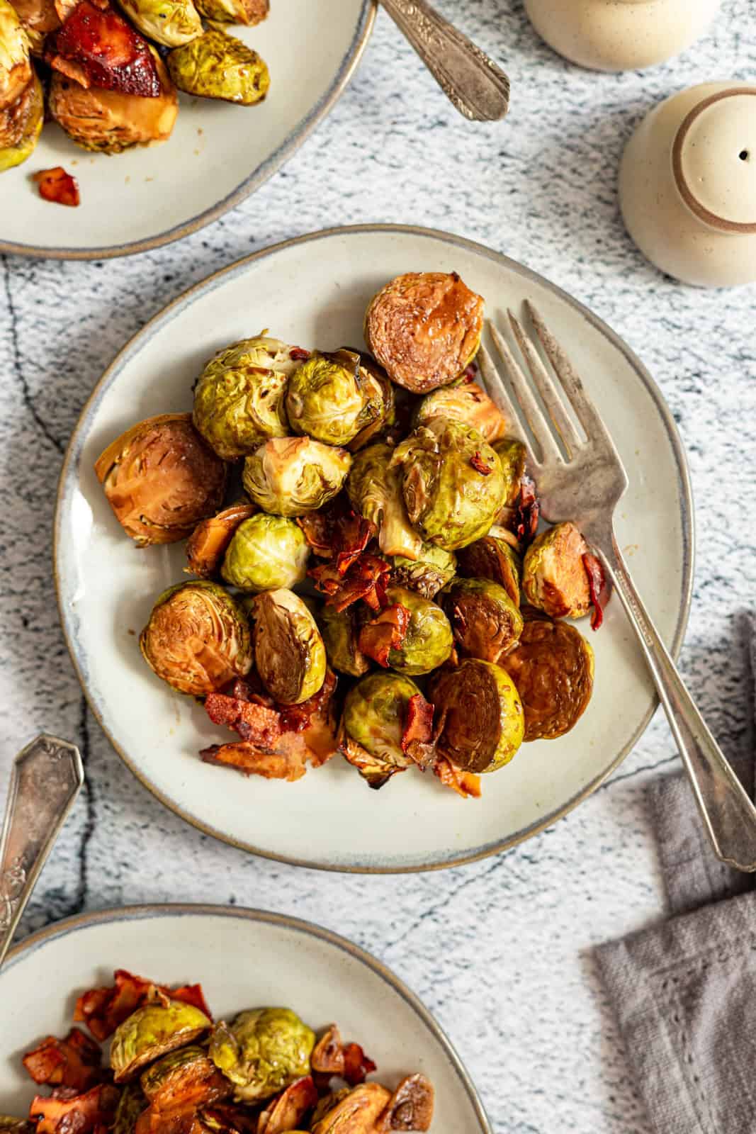 Maple Balsamic Brussels Sprouts