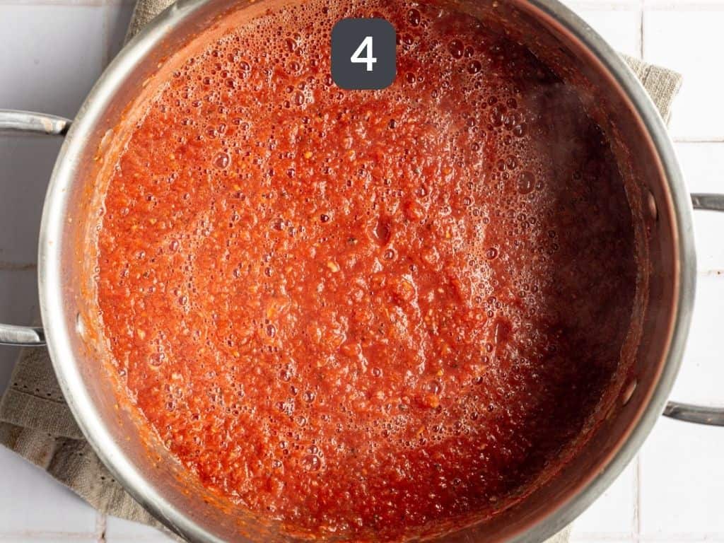 Oil-Free Marinara Sauce Step 4